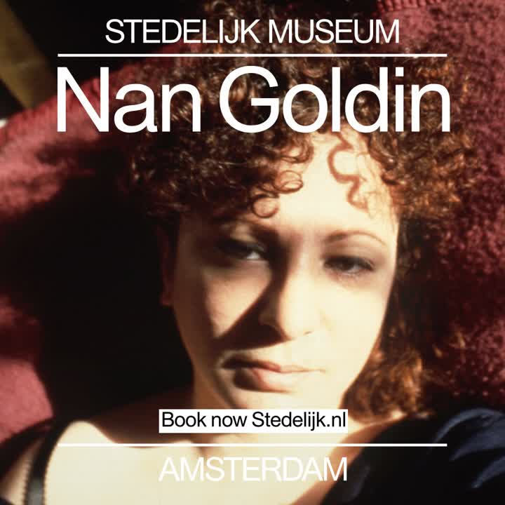 Nan Goldin at Stedelijk ad