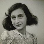 1942 Passport photo of Anne Frank